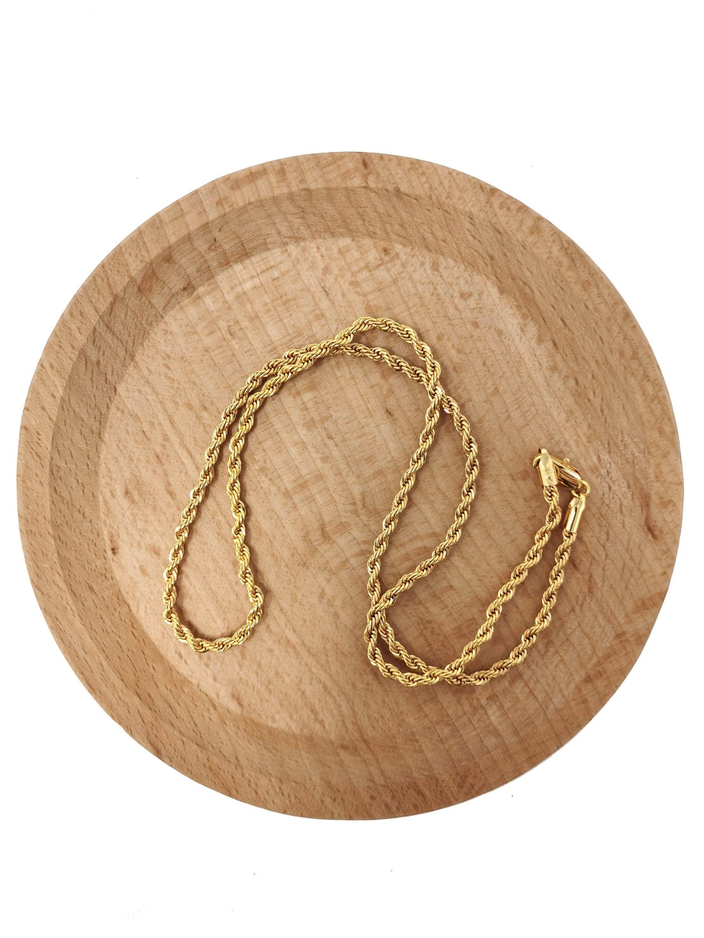 1pc 19.6'' ready to use gold rope necklace chain, layering rope chain dainty necklace, for pendant charm necklace making,cn-600
