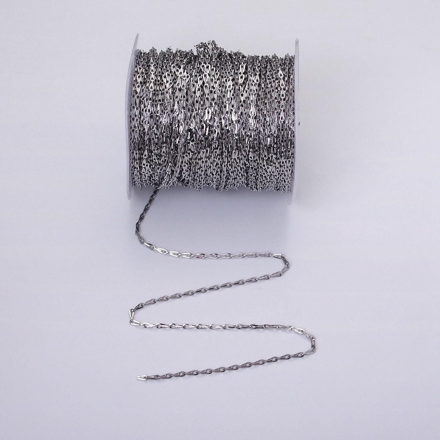 Dainty gold horse shoe chain 2.1mm unfinished chain by yard unique horseshoe link chain | roll-1265 1266
