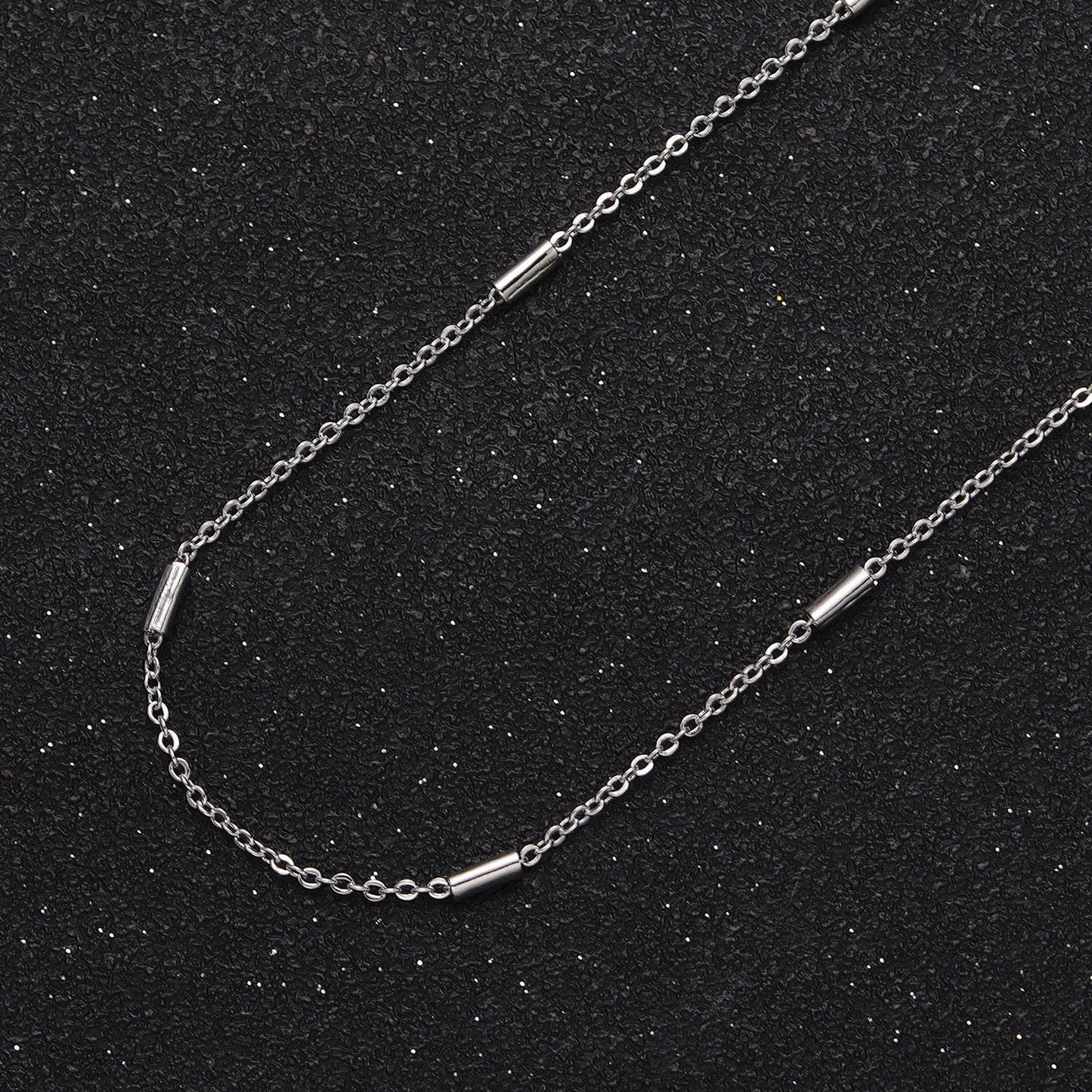 24k gold filled, white gold filled dainty 1.5mm rolo cable tube unfinished jewelry making gold, silver chain by yard | roll-1035, roll-1090