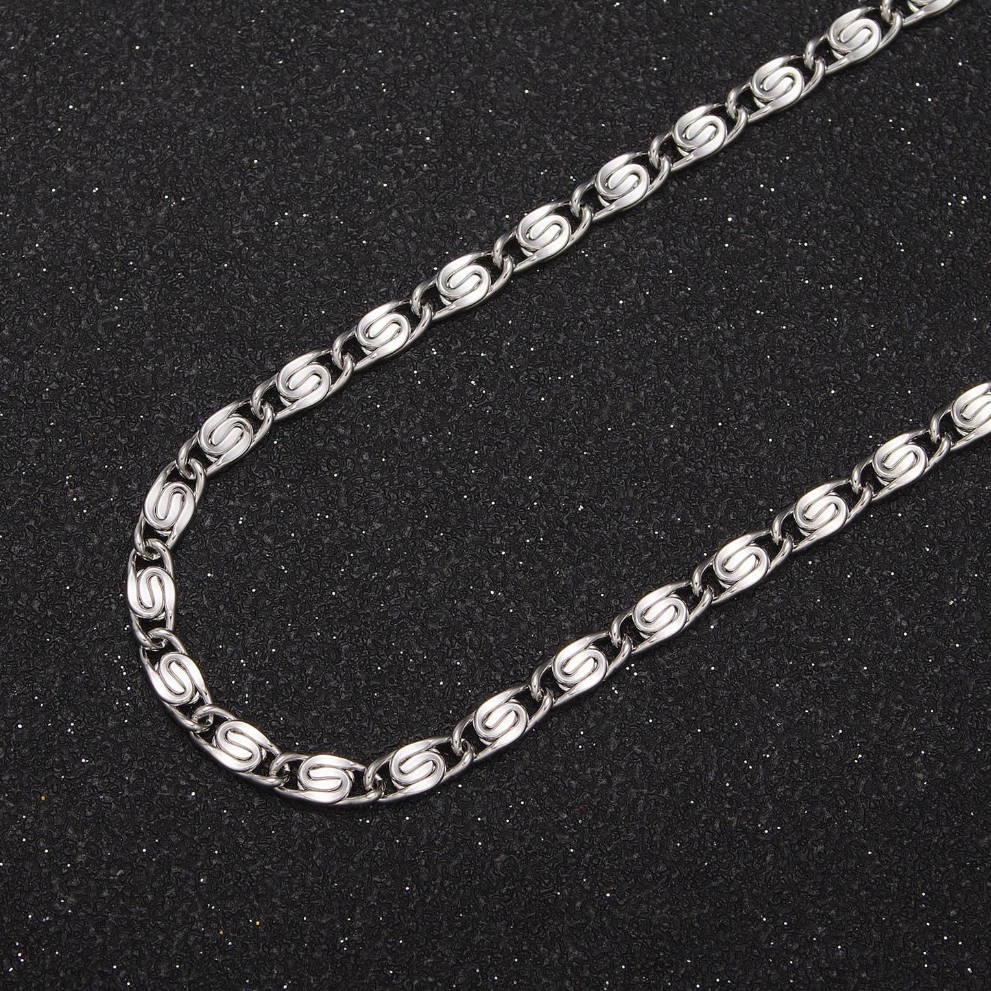 24k gold filled scroll chain by yard, 3.5mm width silver & gold color, wholesale bulk roll chain for jewelry making, 682