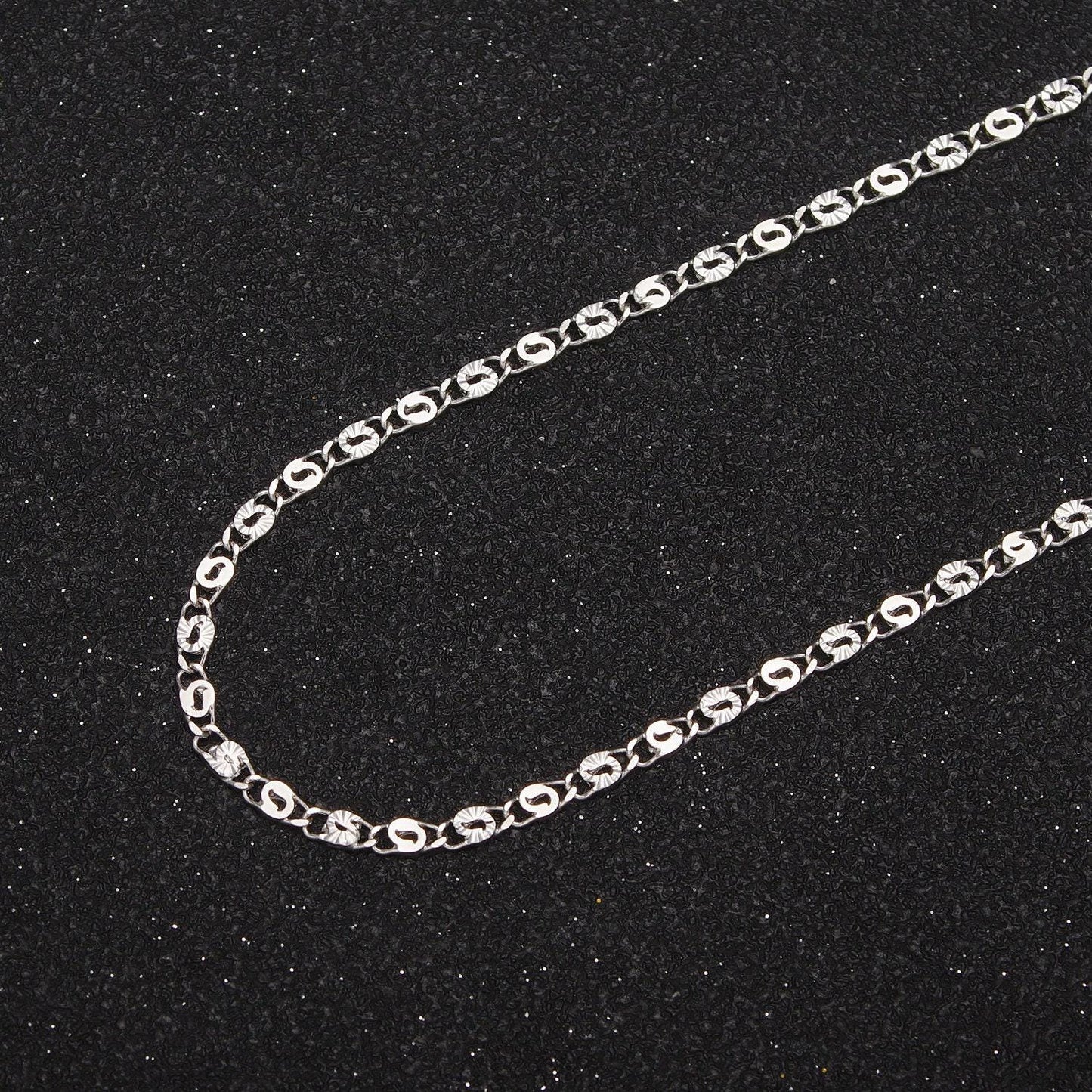 24k gold filled sunburst scroll chain by yard, 2.3mm width silver & gold chain, wholesale bulk roll chain for jewelry making, 680