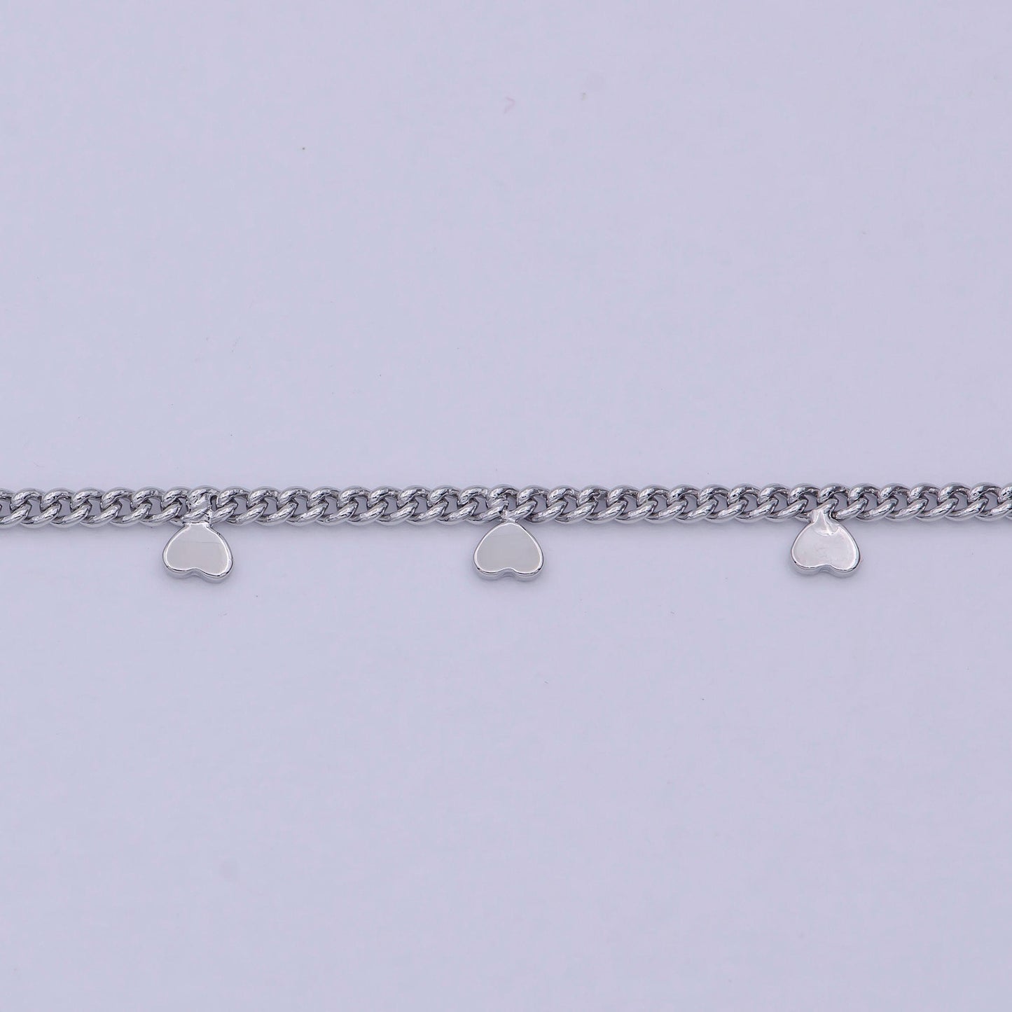 Silver filled oval cable chain, width 9mm chain by yard, wholesale thick elongated bulk roll chain for jewelry making, 646