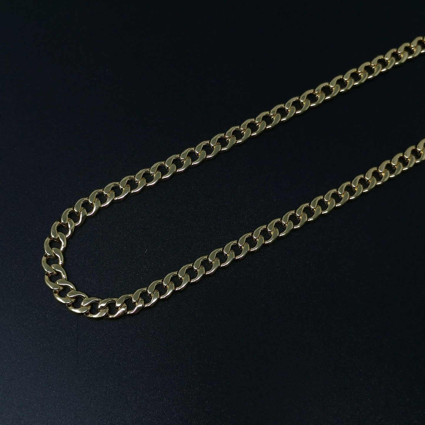 24k gold 10.3 mm x7.9mm cuban curb chain by yard, cuban curb chain, wholesale bulk roll chain for diy craft, thickness 2.1mm,roll-391