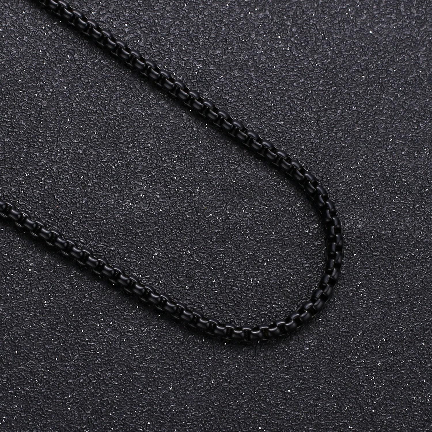 Black, navy blue, lime green color fancy enamel link rolo cable chain by yard, square link chain by yard, width 2.6mm,roll-338,339,340