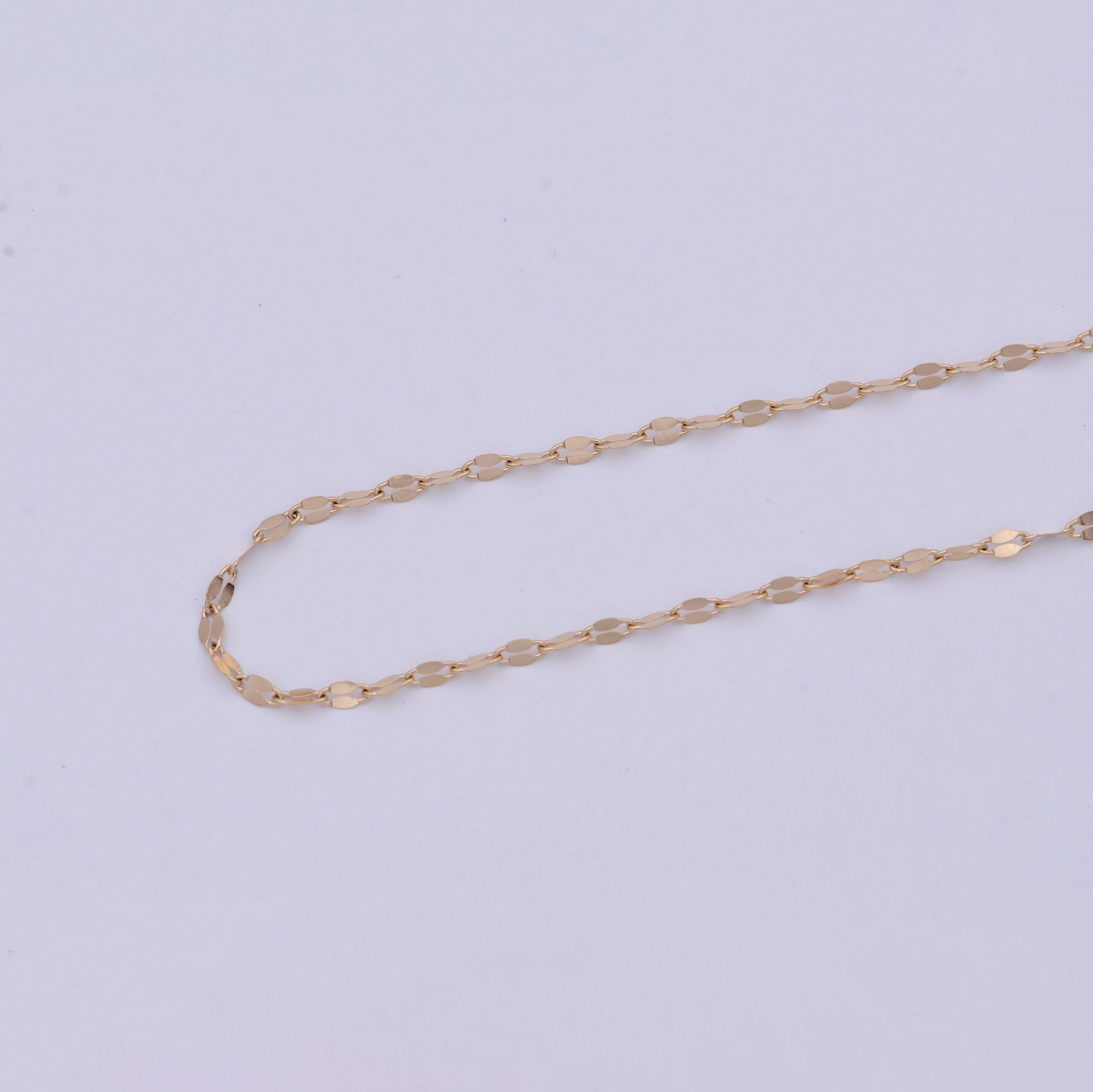 Thin gold cable chain 18k gold plated chain necklace, stacked layer gold chain necklace for woman wa-766 wa-768