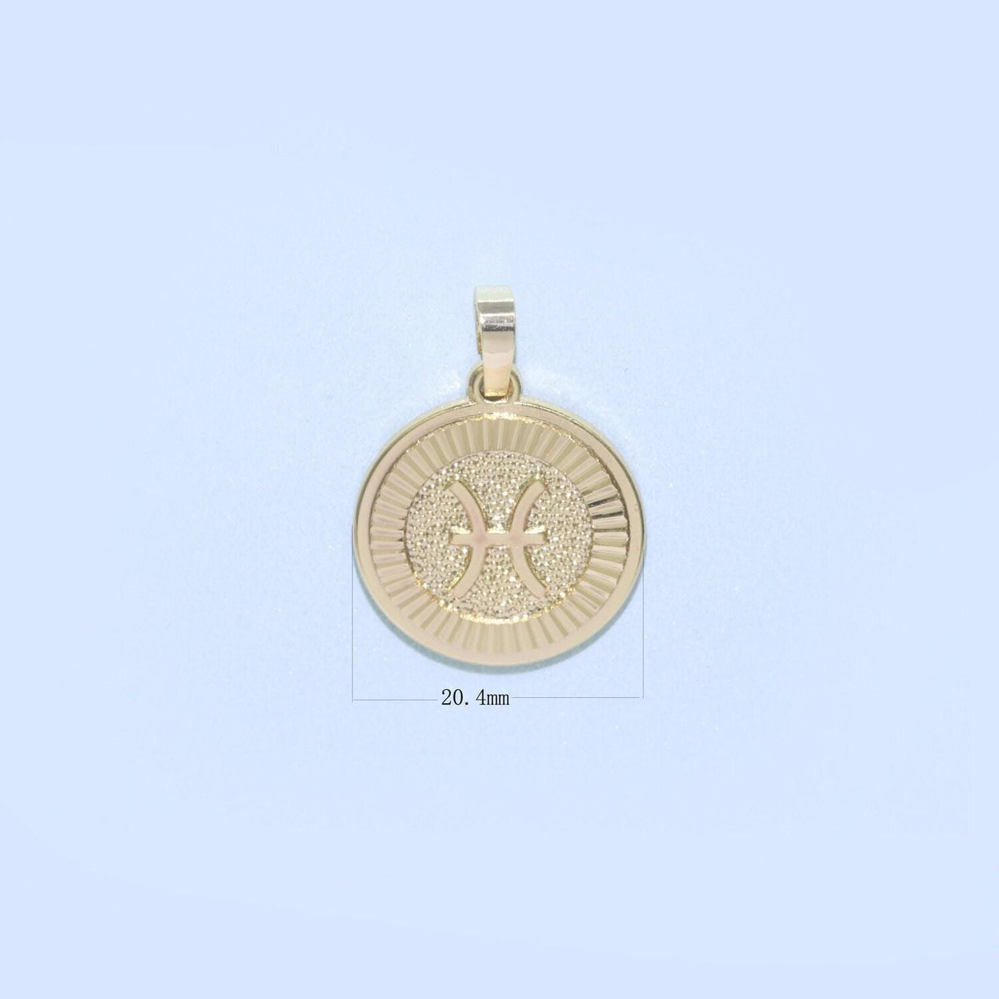 Gold filled constellation charms, zodiac star symbol, horoscope charm, gold astrological pendant medallion minimalist jewelry a1719-1724