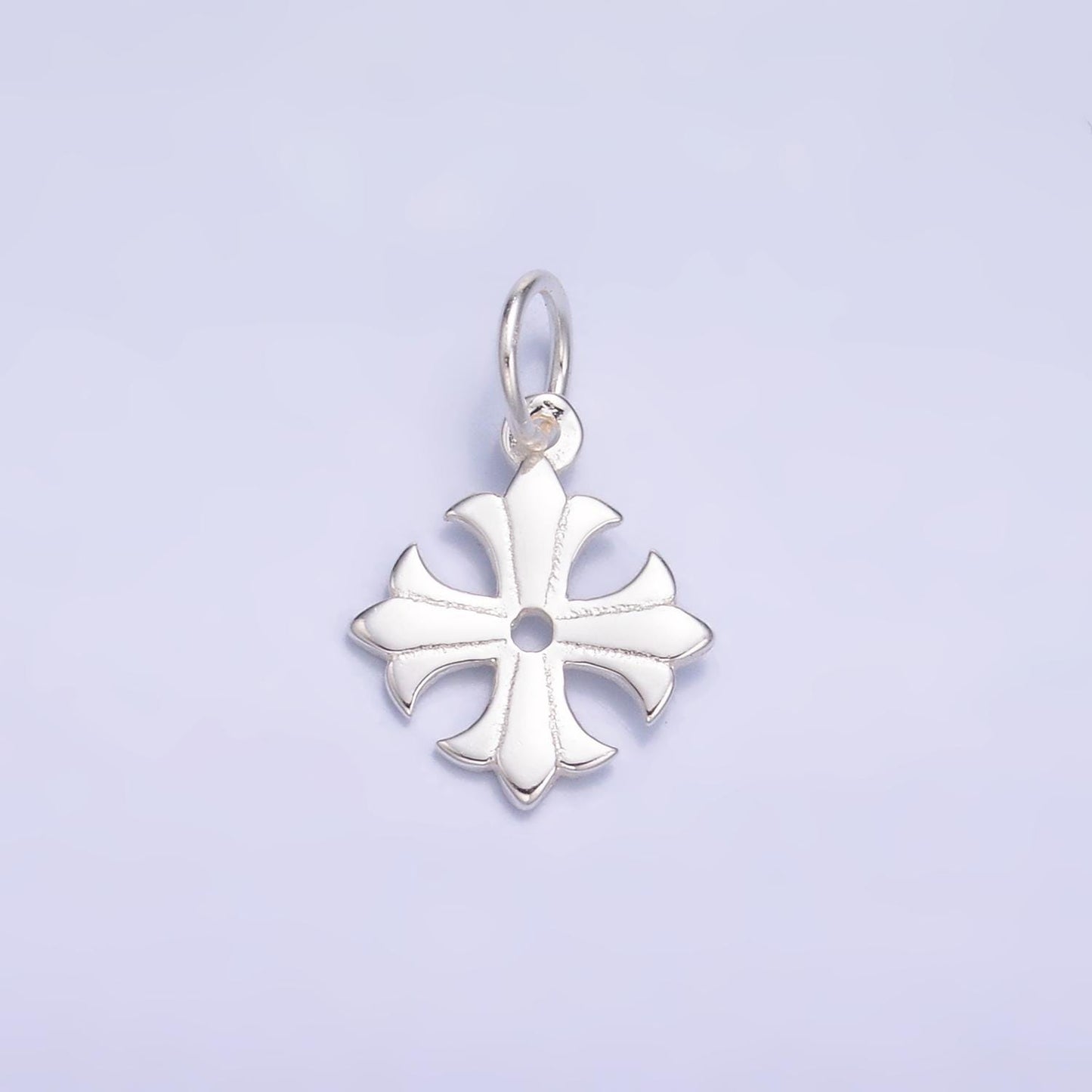 S925 sterling silver cross English Cross pendant, small religious charm | SL-623