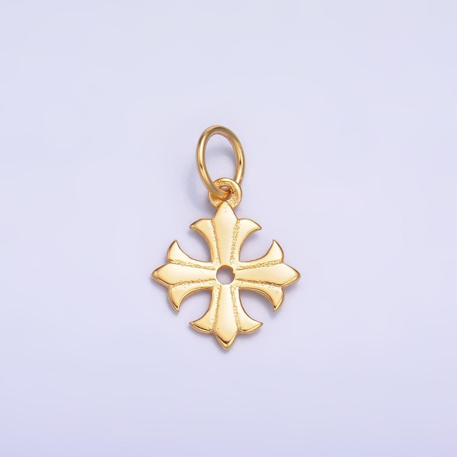 S925 sterling silver cross English Cross pendant, small religious charm | SL-623