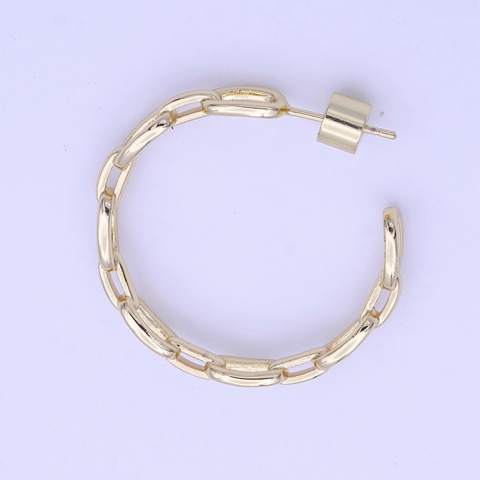 Minimalist cylinder earrings backings jewelry supply (12 pieces) set in gold & silver | k074 k076