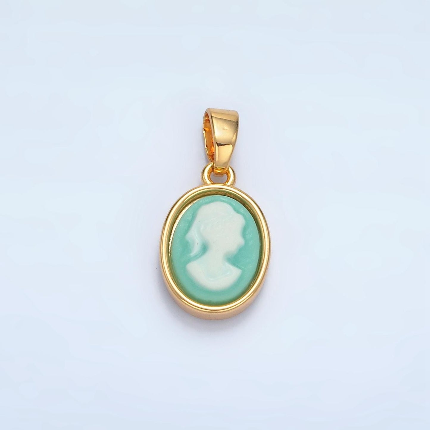 Mini agate cameo pendant woman italian cameo jewelry charm jewelry aa120