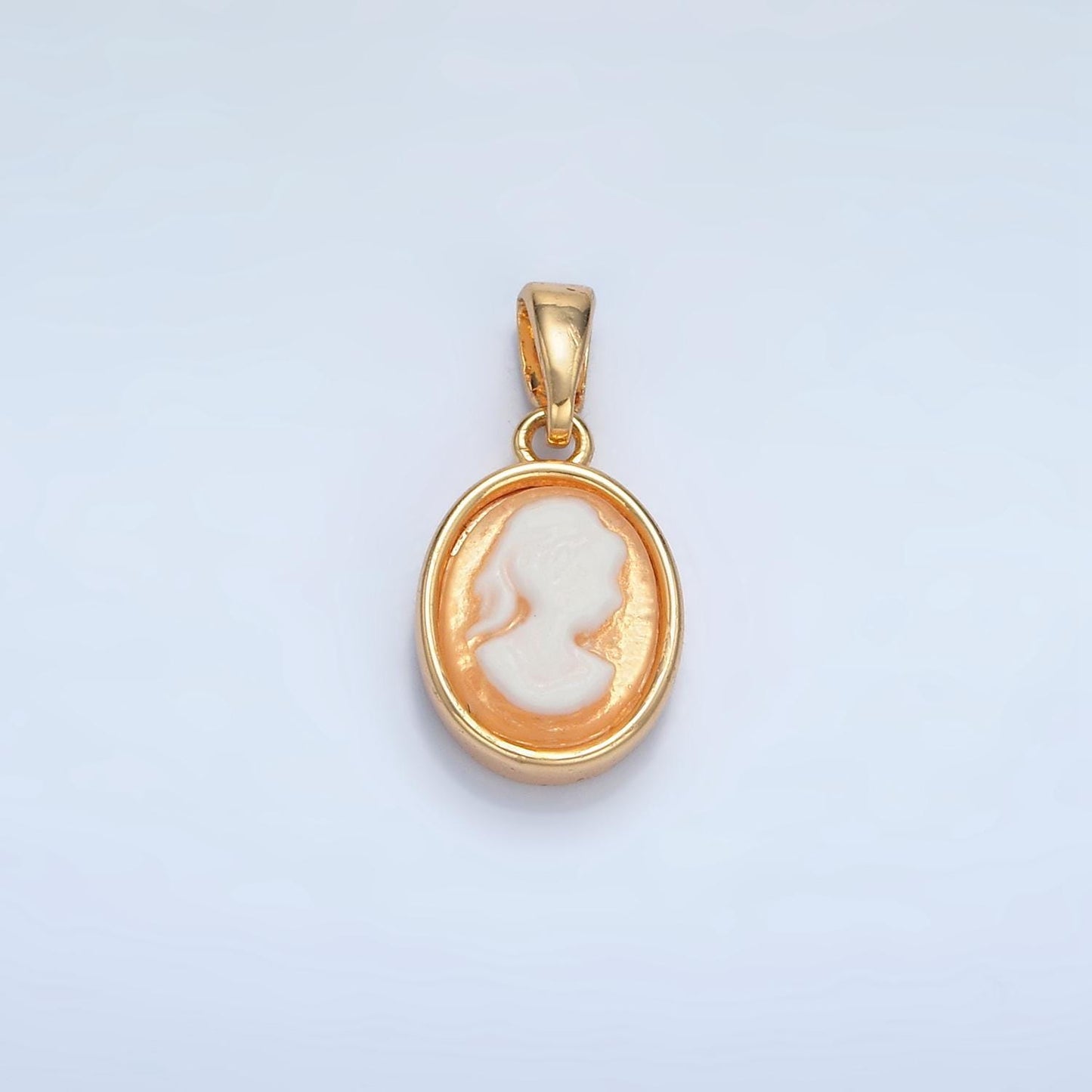 Mini agate cameo pendant woman italian cameo jewelry charm jewelry aa120