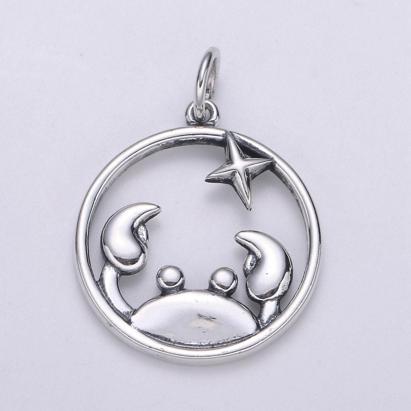 S925 sterling silver zodiac constellation charms, zodiac symbol, horoscope charm, dainty silver astrological zodiac sign minimalist jewelry