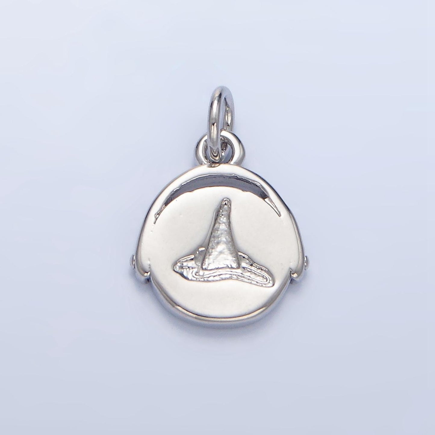 Double sided witch hat charm broom charm halloween sorcerers hat pendant halloween jewelry inspired for necklace bracelet supply x908