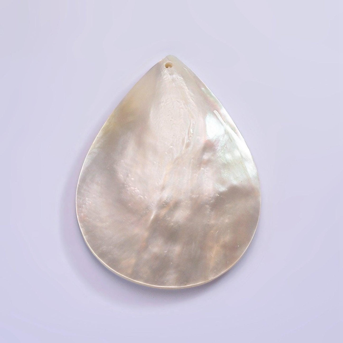 1x natural tear drop white mop mother of pearl shell pear disc pendant for mermaid beach under the sea jewelry inspired one of a kind