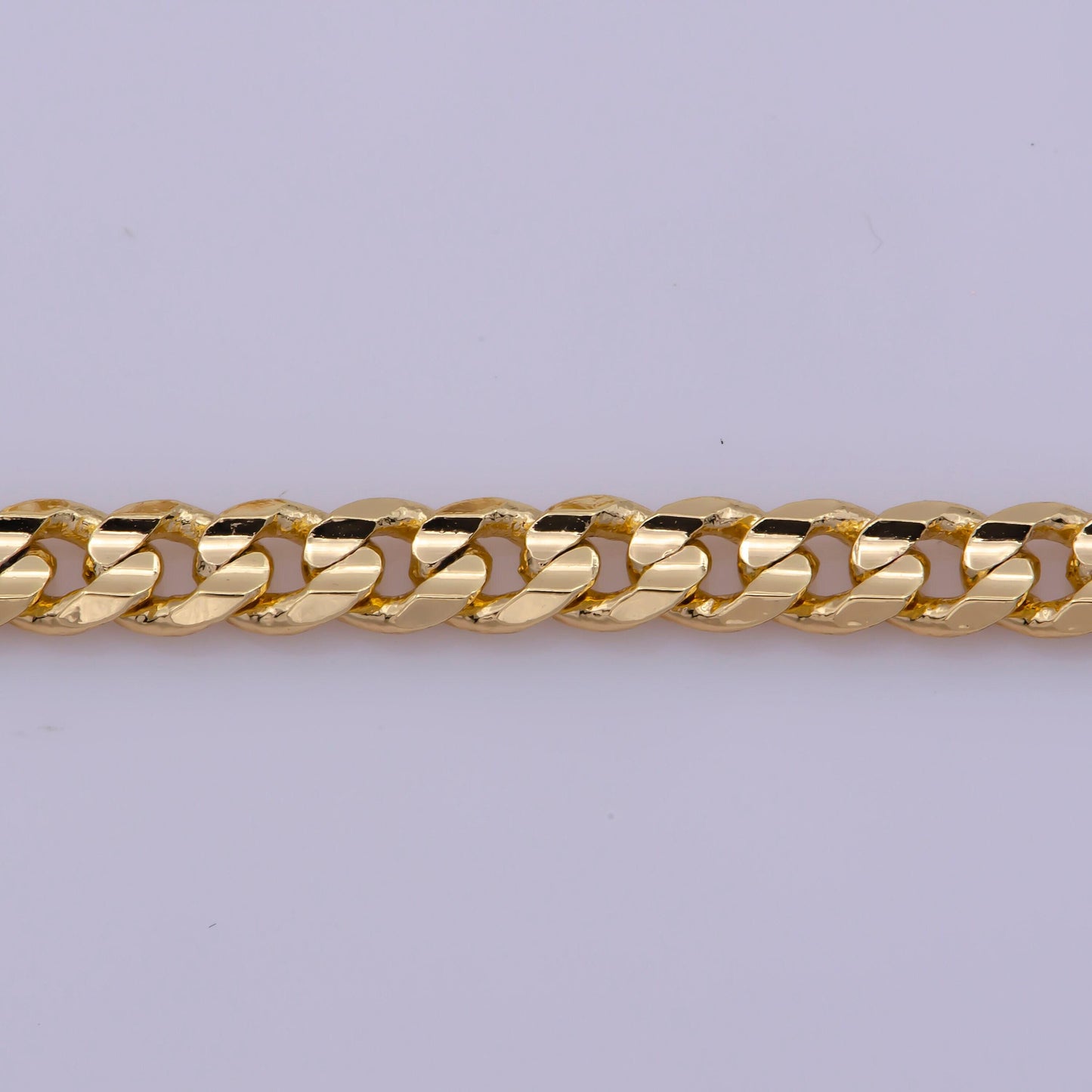 1pc 17.7", 2,2mm ready to use gold cuban curb necklace chain,layering curb chain bold necklace, for pendant charm necklace, wa-382