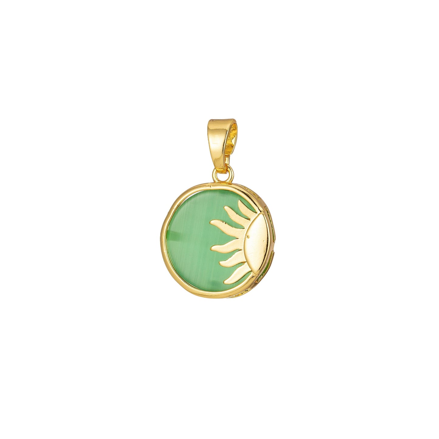 1pc sun pendant sunrise morning sun burst dainty charm for necklace bracelet findings for jewelry making, j-306 ~ j-310
