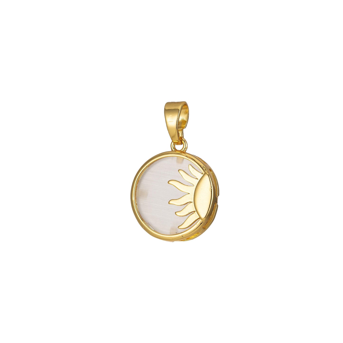 1pc sun pendant sunrise morning sun burst dainty charm for necklace bracelet findings for jewelry making, j-306 ~ j-310