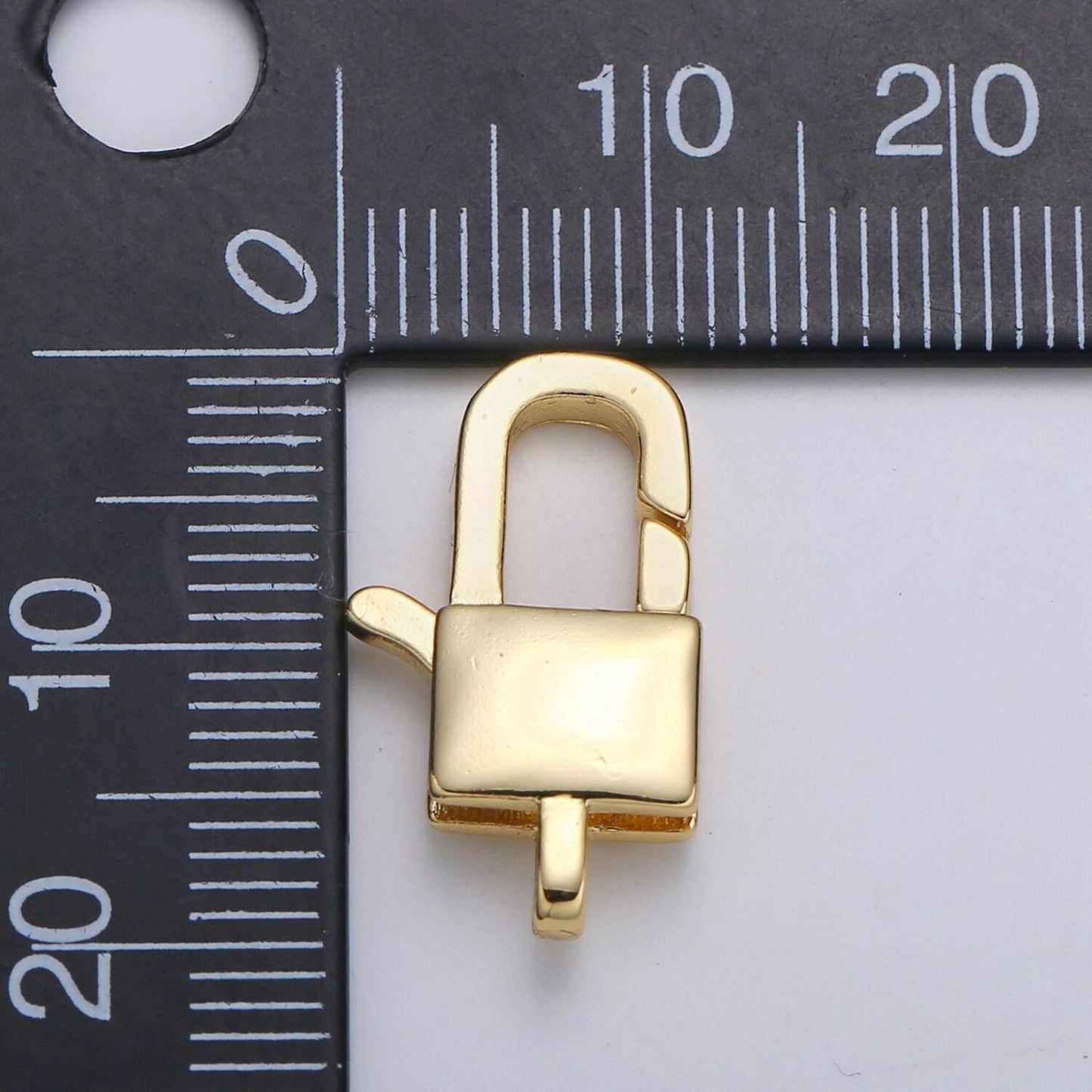 1pc wholesale lobster clasp 24k gold , square lobster claw for jewelry making, size 19.1mmx11.6mm and 38mm x 17.5mm supp-1116, f-507