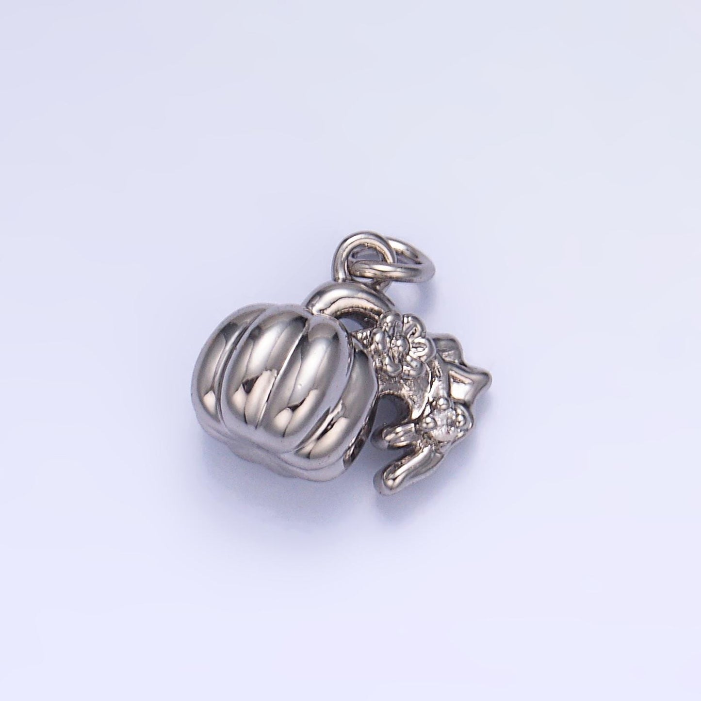 24k gold filled 11mm pumpkin fruit 3d Pumpkin Charm add-on charm | w358