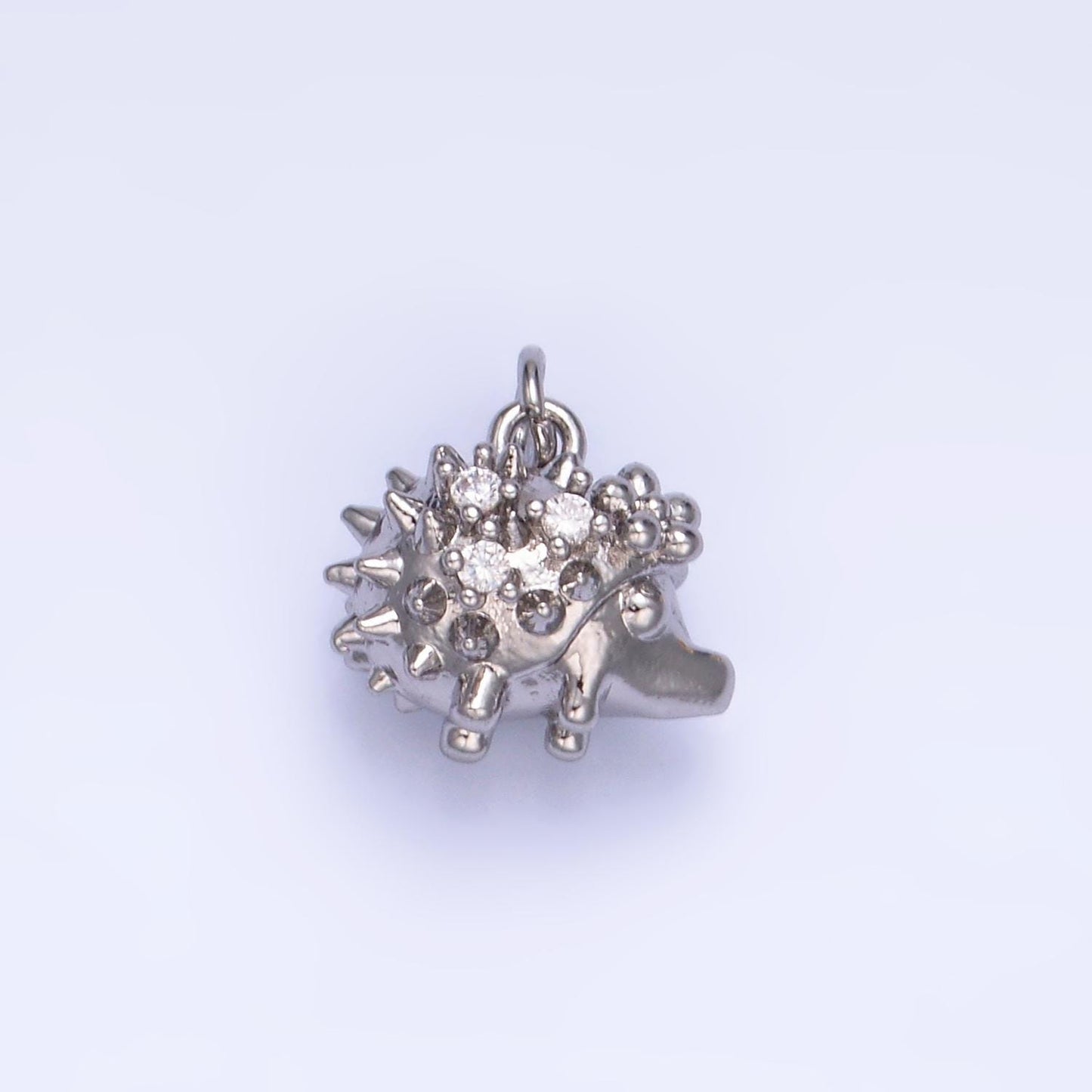 Mini 24k Gold Filled Hedgehog Charm, Porcupine Charm Pendant W380
