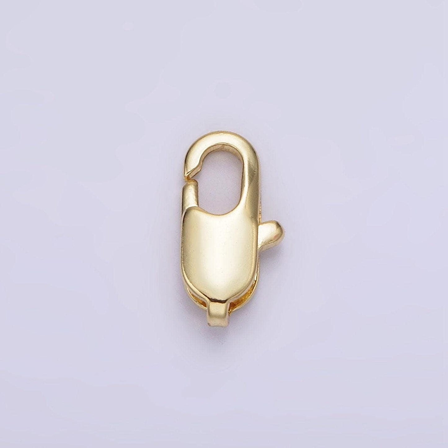 1pc wholesale 14k gold filled 13.5mm, 12mm, 10mm, 9mm lobster claw clasps closure jewelry findings supply | z525 - z528