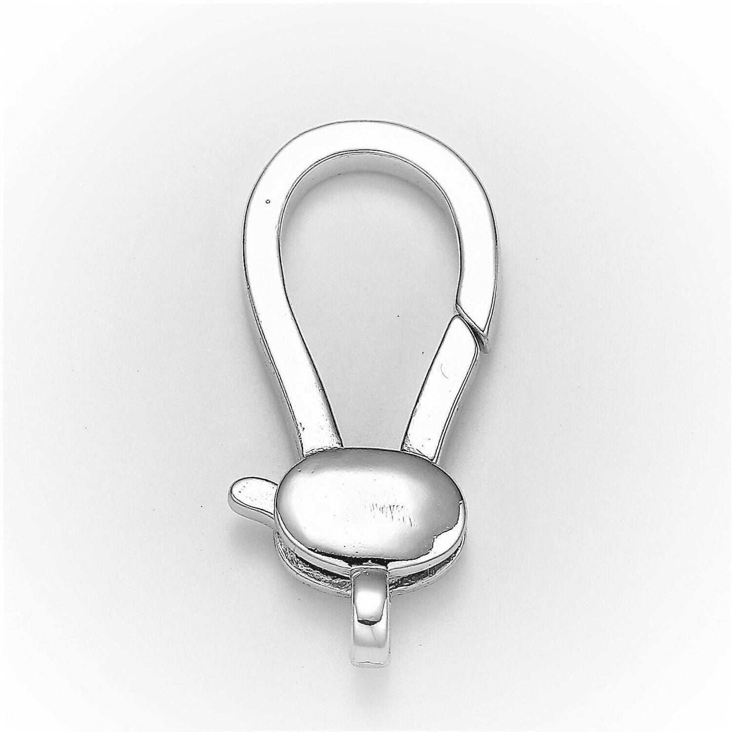 1pc wholesale lobster clasp gold, slender lobster claw for jewelry making, size option 28.3mmx11.6mm, supp-1114