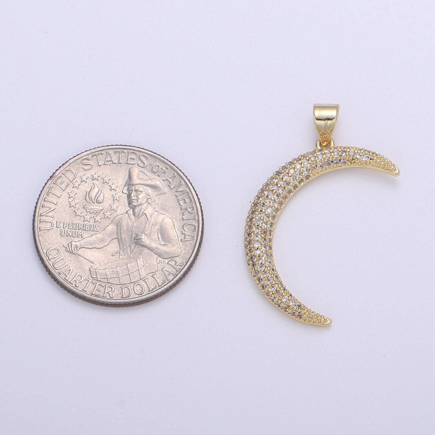 Gold filled moon pendants h-719 h-720