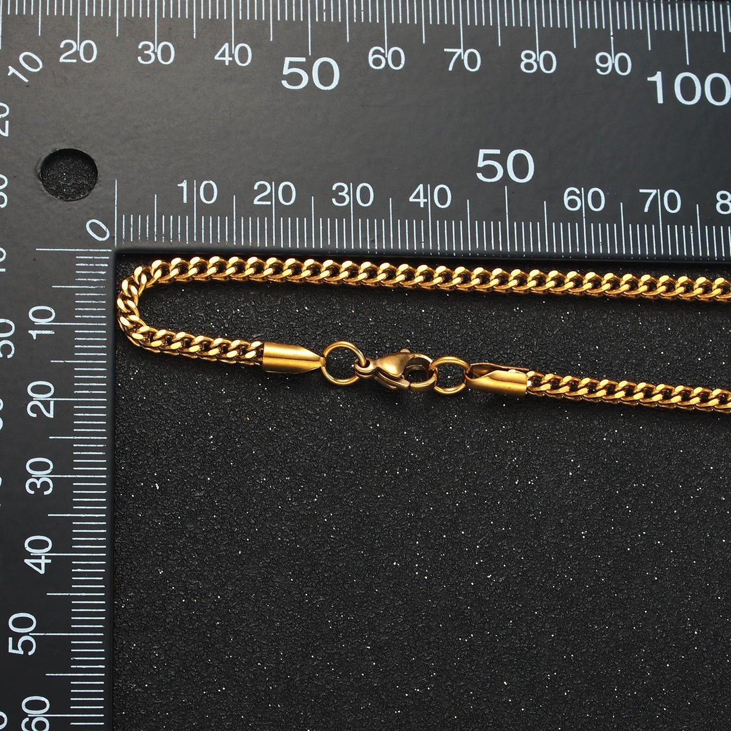 20 inch curb chain stainless steel necklace in gold & silver | wa-2590 wa-2591