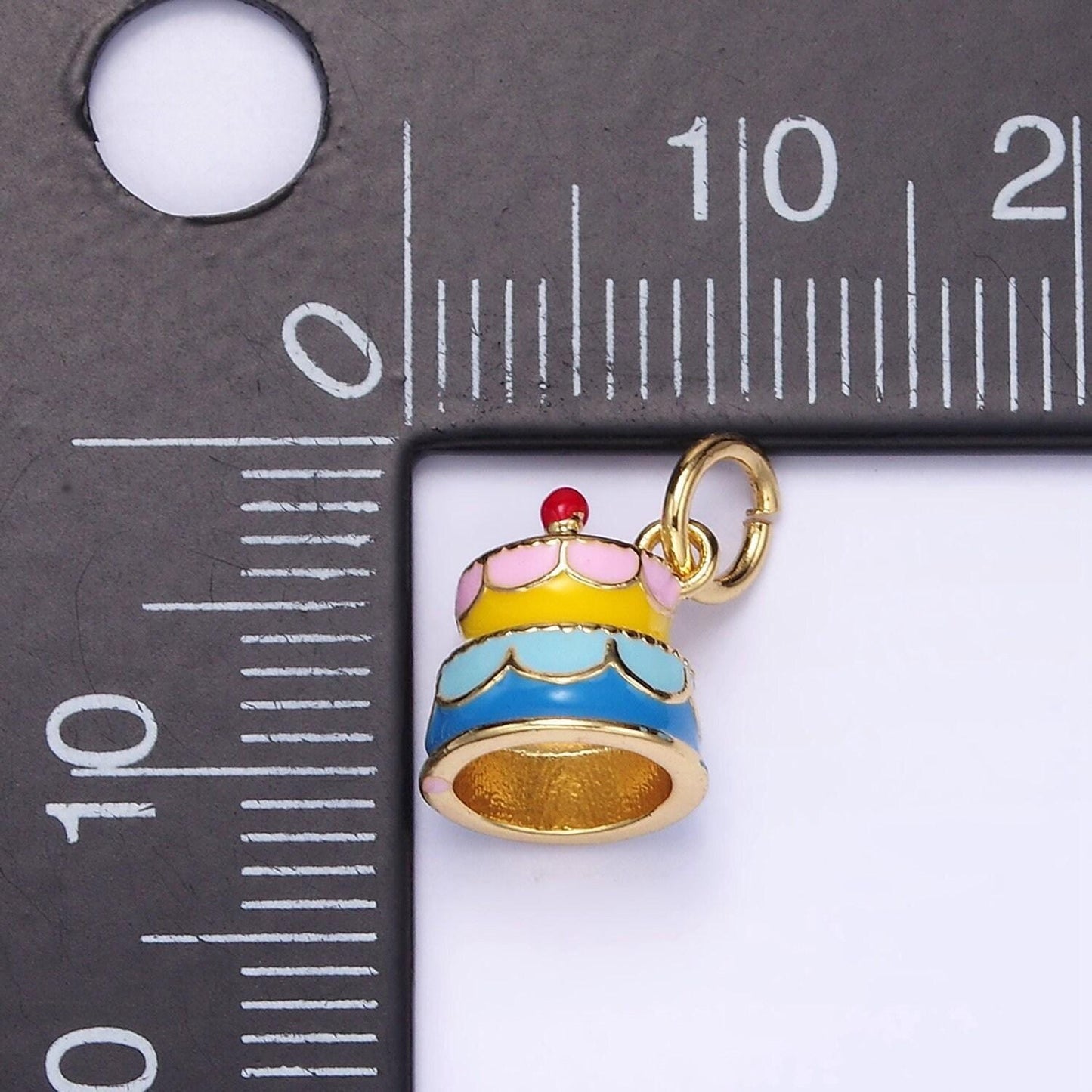 Kawaii enamel animal fruit cartoon charm mini cute colorful charm pendant for kids jewelry making bracelet earring necklace component c590