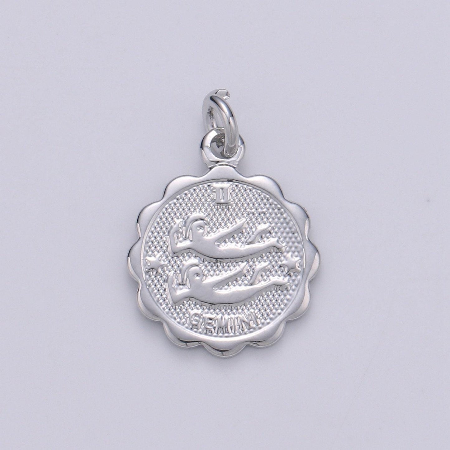 Silver zodiac constellation charms, zodiac symbol, horoscope charm, gold astrological zodiac sign minimalist jewelry, zodiac-021