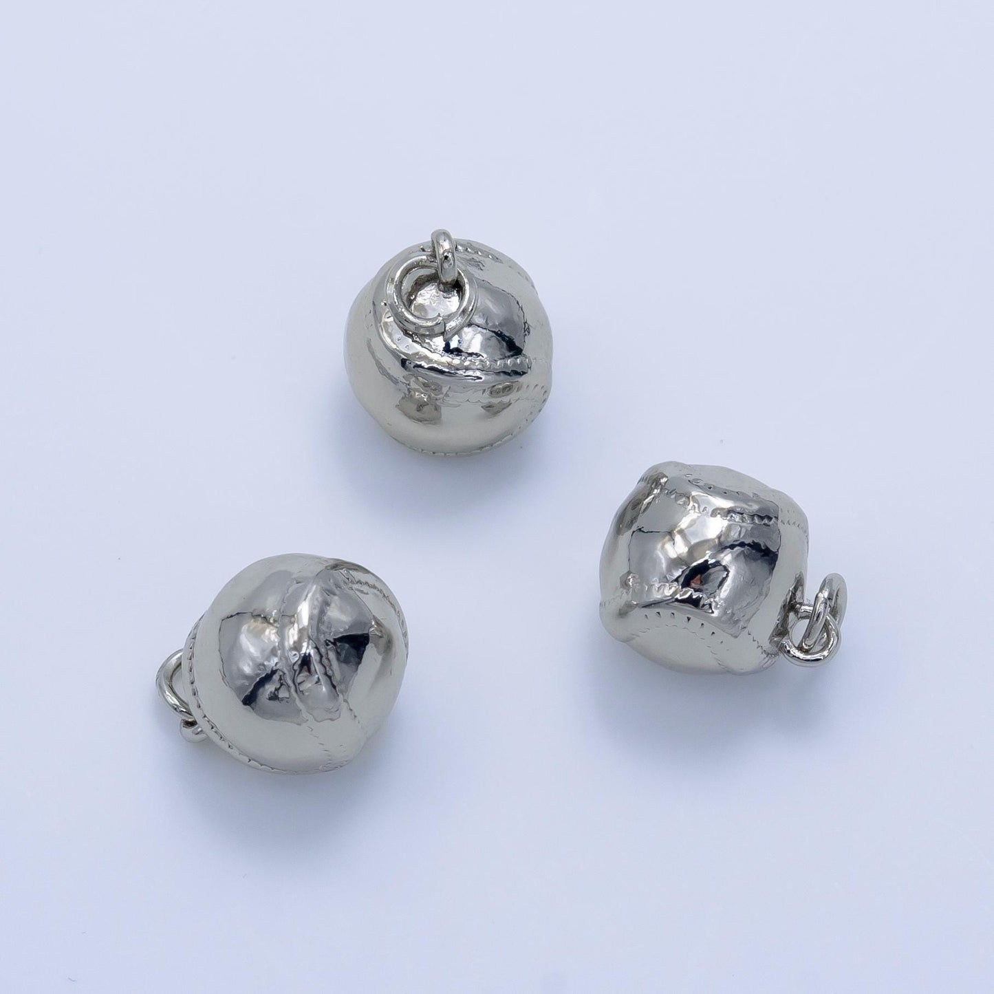 Dainty baseball ball charm softball pendant sport charm coach gift idea for jewelry making supply w066