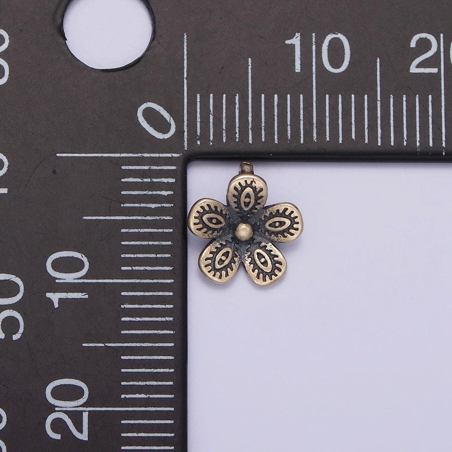 S925 sterling silver tribal flower charm silver tropical flower pendant small hibiscus plumeria charm bracelet sl-359