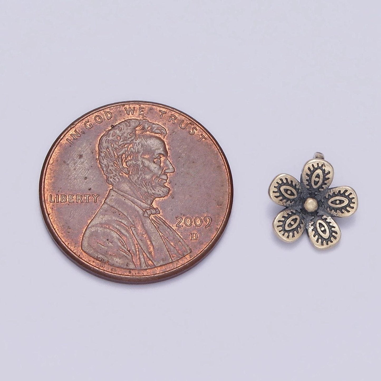 S925 sterling silver tribal flower charm silver tropical flower pendant small hibiscus plumeria charm bracelet sl-359