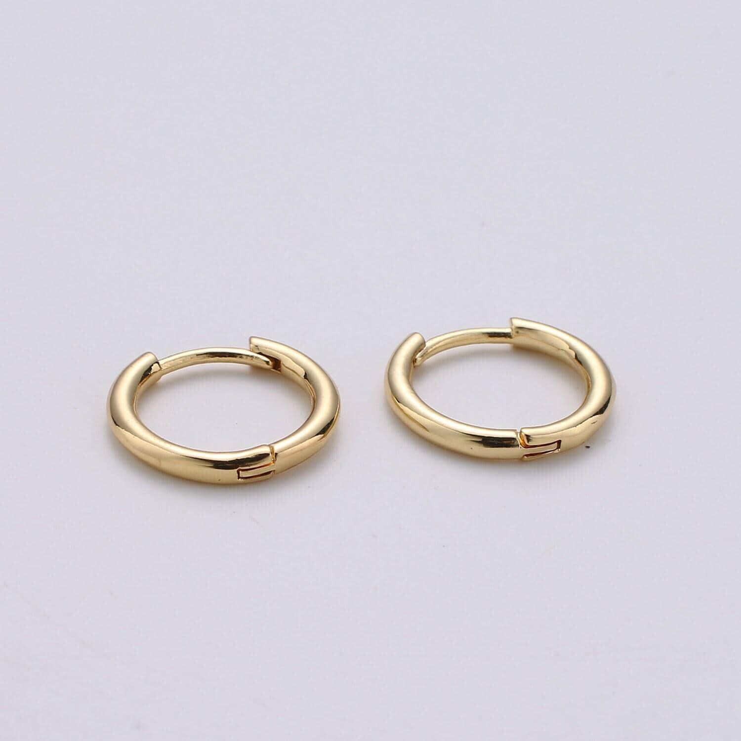 Dainty hoop earring small hoop earring minimalist hoop earring silver hoops tiny gold hoop ear huggers cartilage earrings rose gold black
