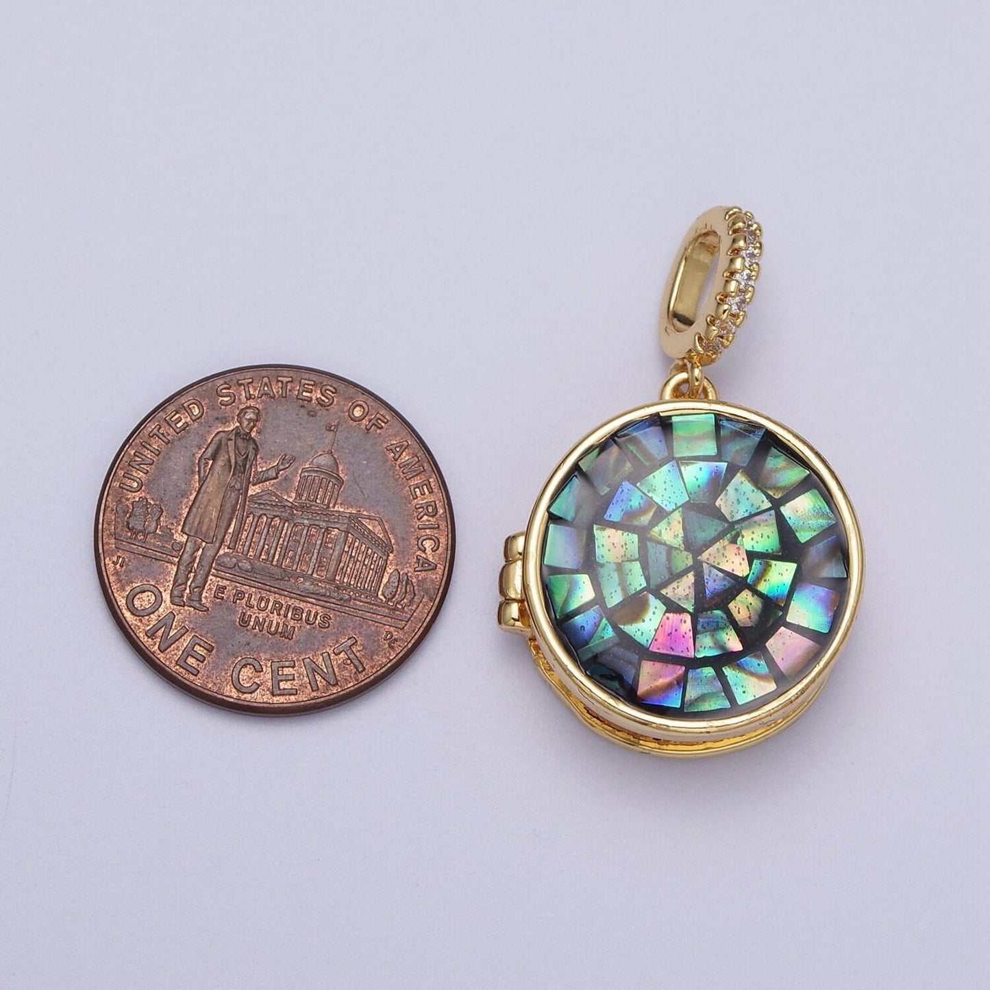 24k gold filled virgin mary shell round heart locket charm necklace, abalone pink blue white green shell for religious necklace pendant h080