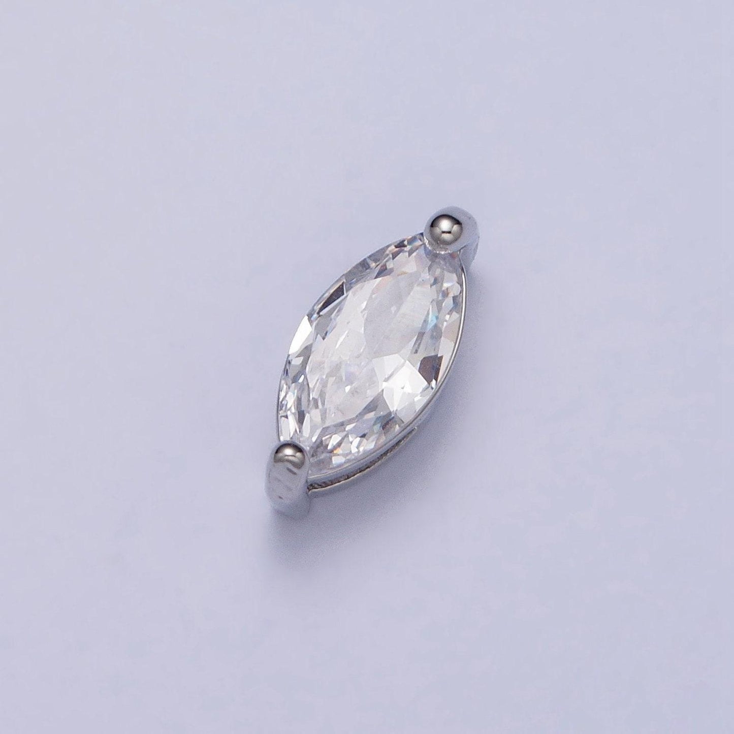 Mini gold filled marquise bead spacer connector 11.6 x 5.1mm for bracelet necklace b-816