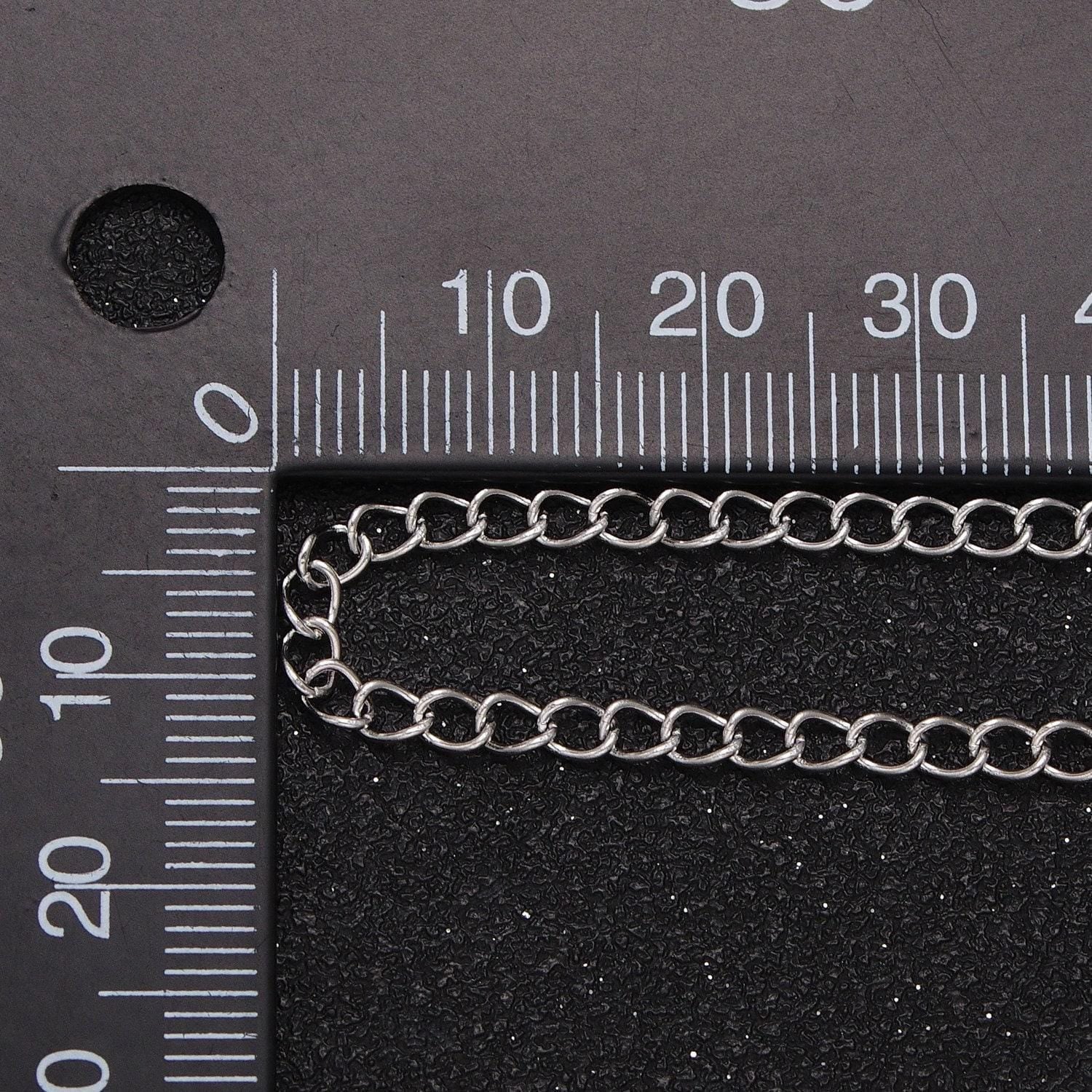 24k gold filled cable thin rolo curb bulk chain, 2.9mm gold & silver unfinished chain for jewelry extenders making | roll-939, roll-940