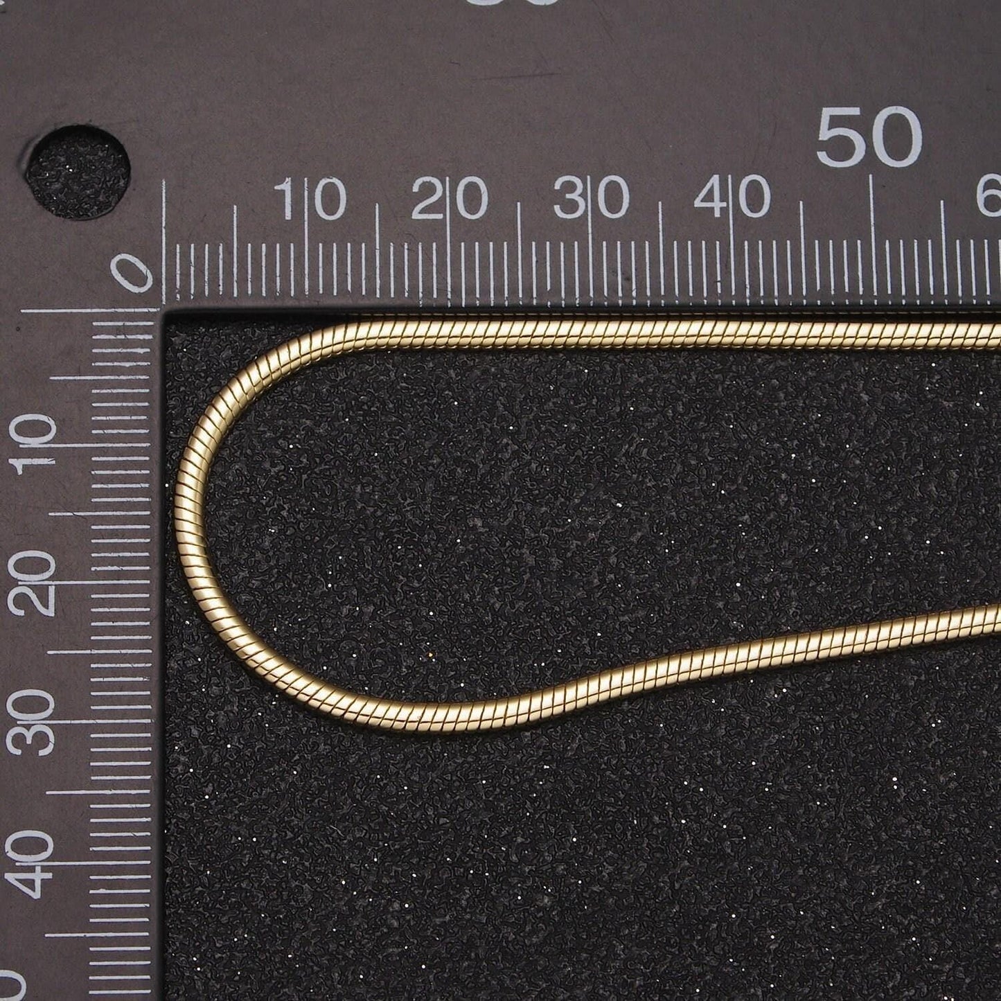 Dainty herringbone necklace in gold for minimalist jewelry layer necklace 17.75 or 19.75 inch long snake chain