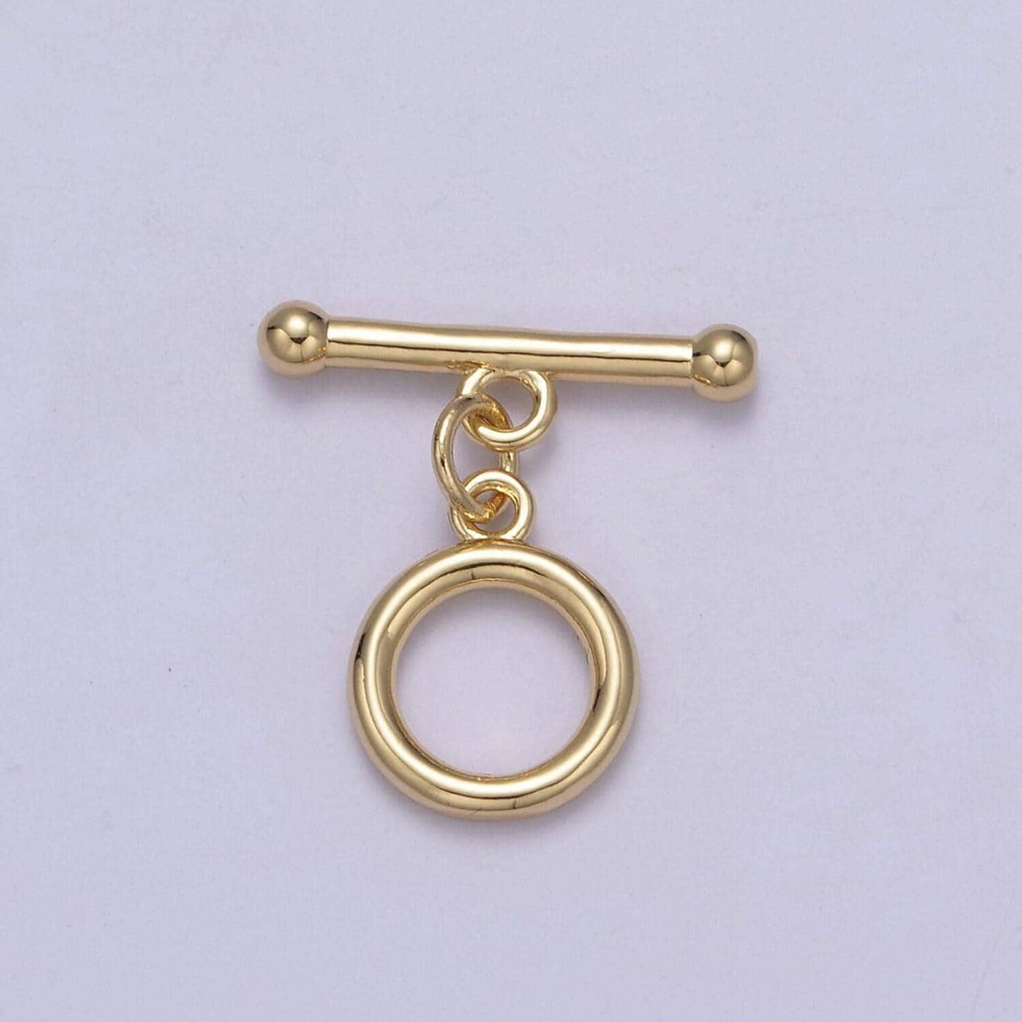 1 pc gold filled toggle clasp | 18.6mm x 15.3mm, 19.1mm x 20.4mm | simple modern gold toggle clasp, for necklace, bracelet | l-670 l-672