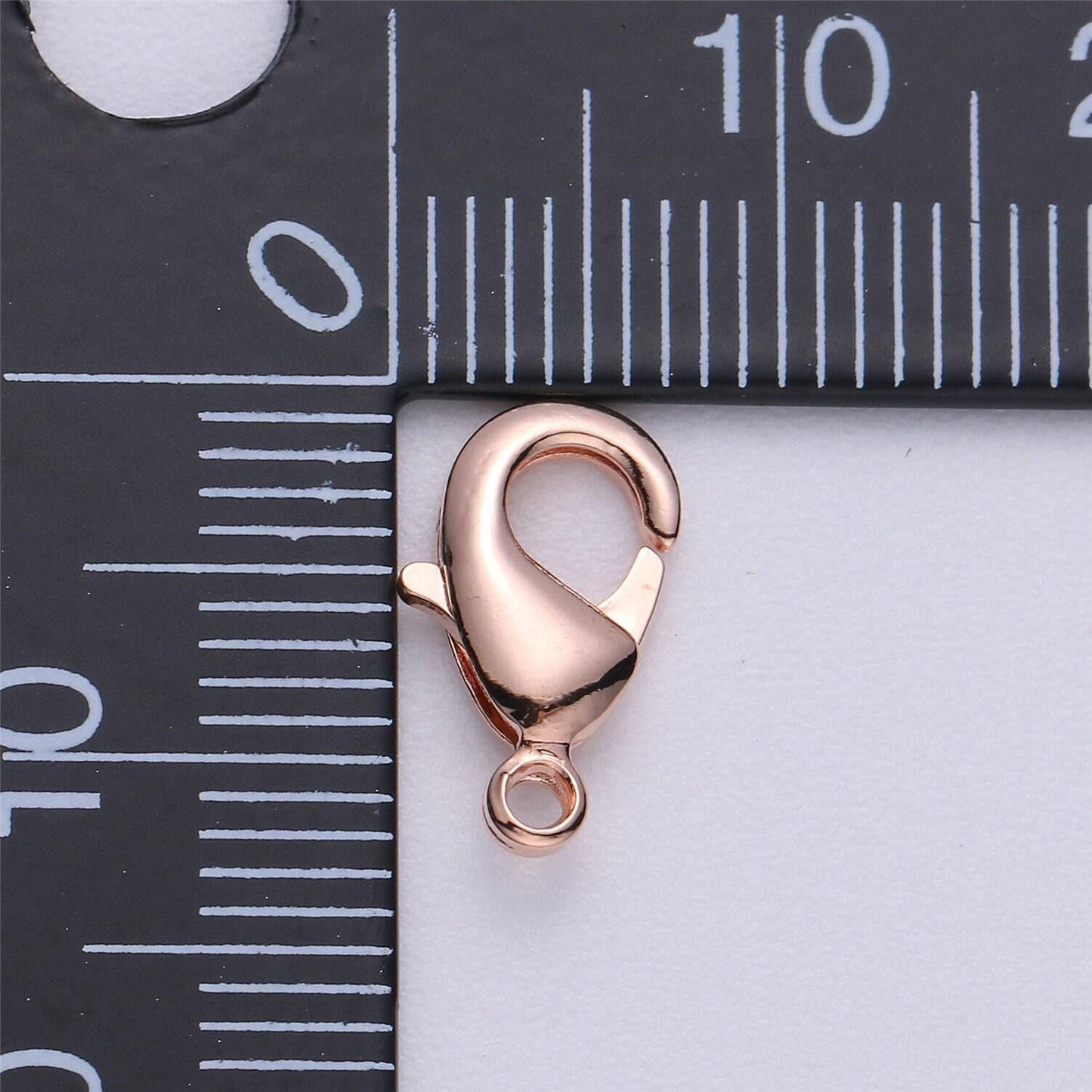 1pc 5 different colors available lobster clasp,14k, 18k, rosegold, silver, black lobster claw for jewelry making, size option 12mmx7mm, 117
