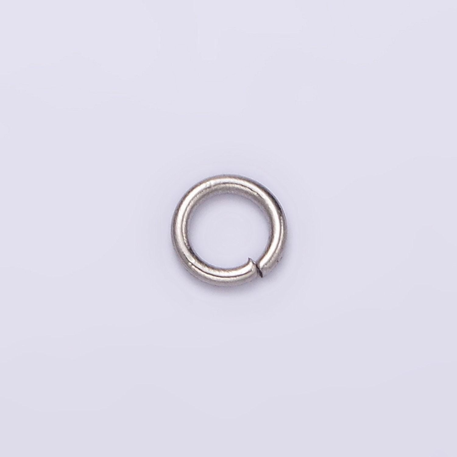 Stainless steel 4mm x 1mm jump ring pack jewelry making findings supply in gold & silver 18mm gauge ring | z585 z586