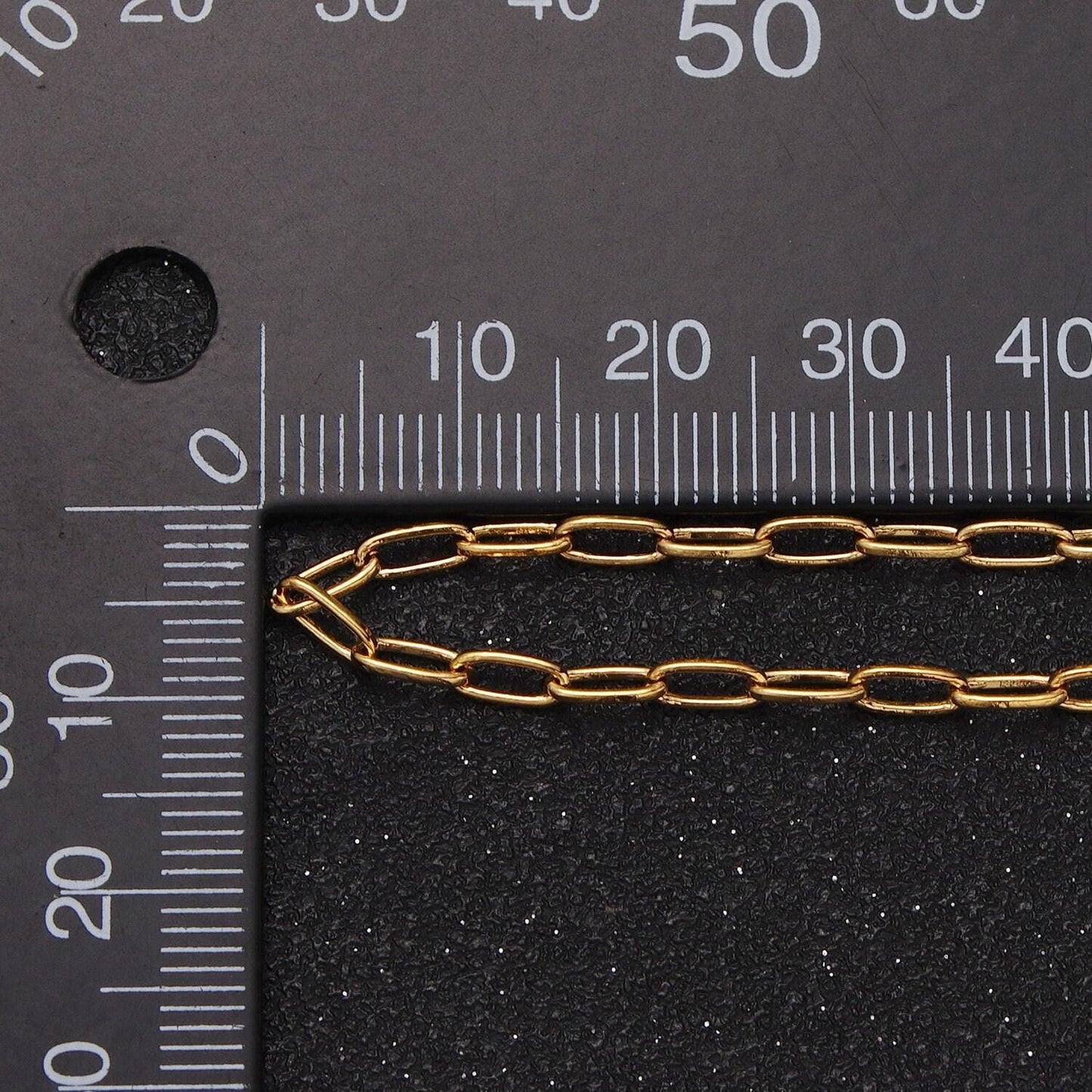 Dainty 2.6mm cable gold & silver bulk chain, 24k gold filled wholesale unfinished jewelry making chain by yard | roll-982, roll-983