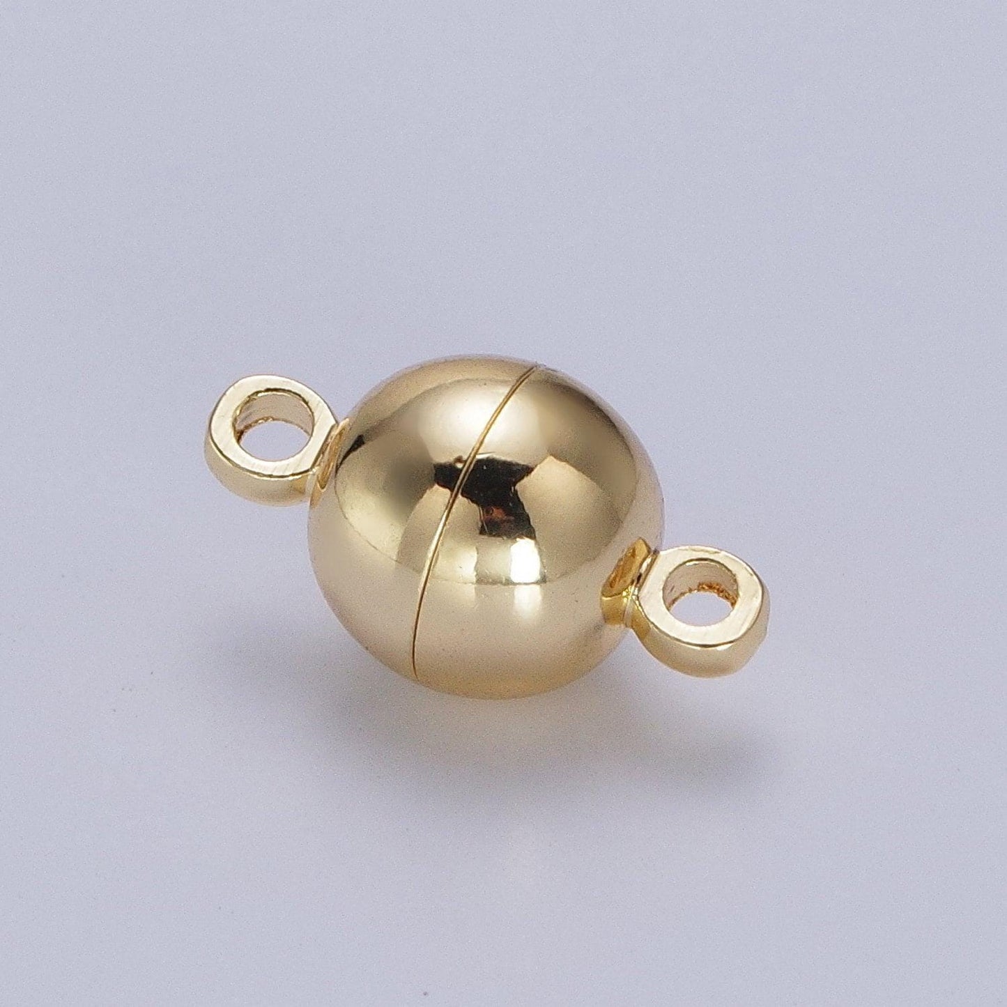Gold magnetic jewelry clasp gold pill clasp dainty tube style clasp for jewelry making findings