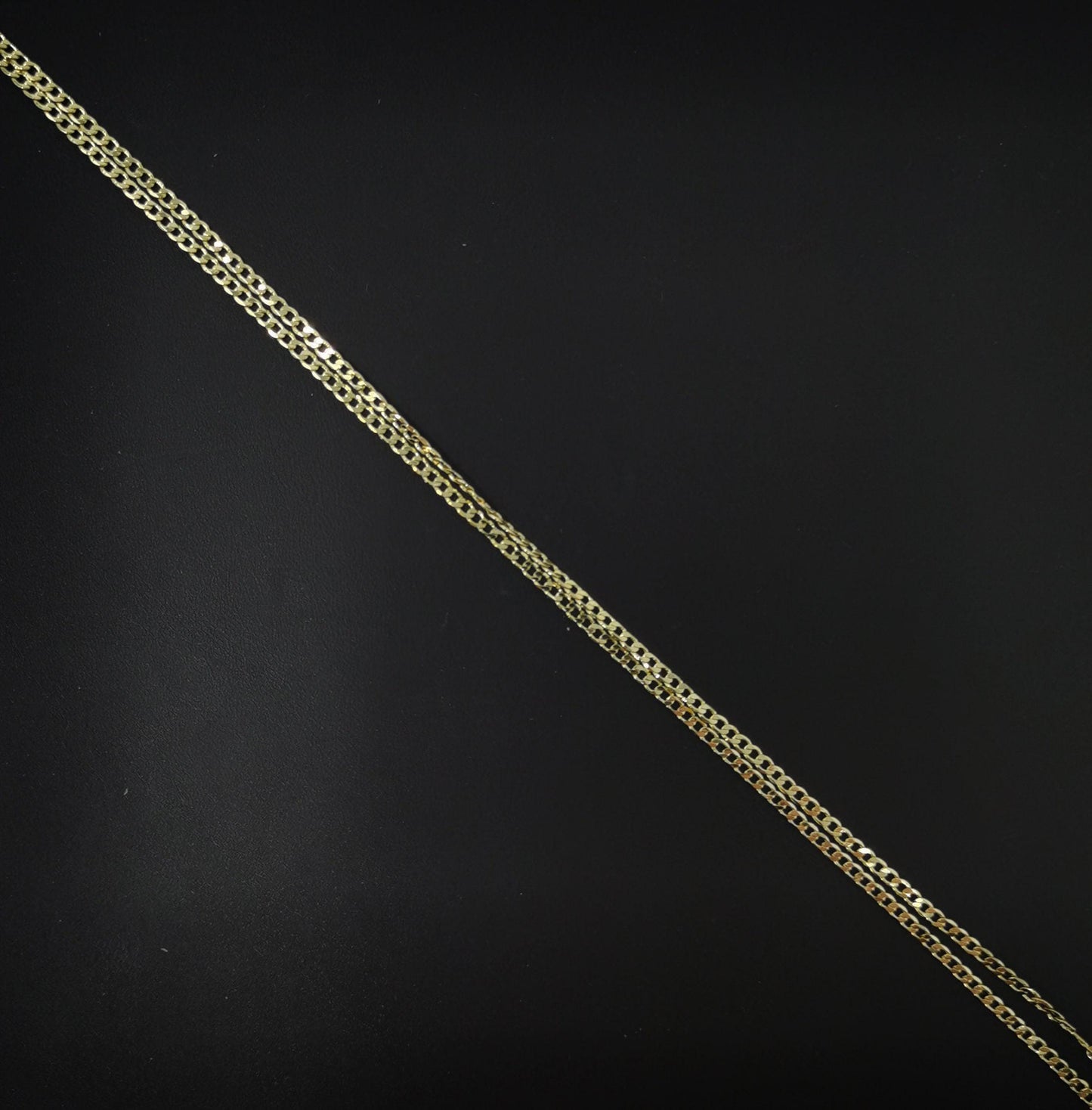 1pc 23.6'' ready to use gold cuban curb necklace chain, layer curb chain dainty necklace, for pendant charm necklace, 554