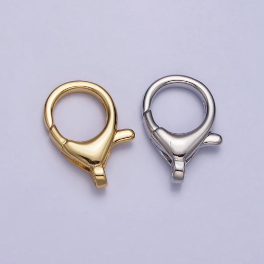 Dainty lobster lock gold lobster charm lock finding connector lobster lock enhancer lobster lock silver charm holder z111