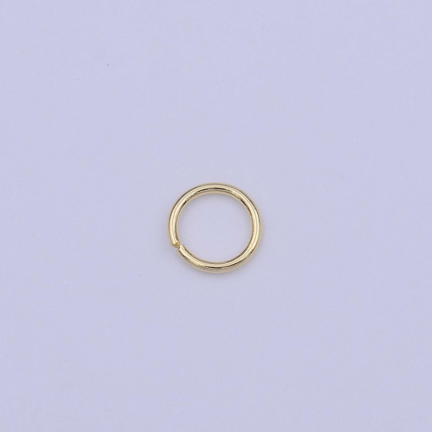 0.6mm x 5mm jump ring basic supplies gold split jump ring 22 gauge jump ring wholesale z-738
