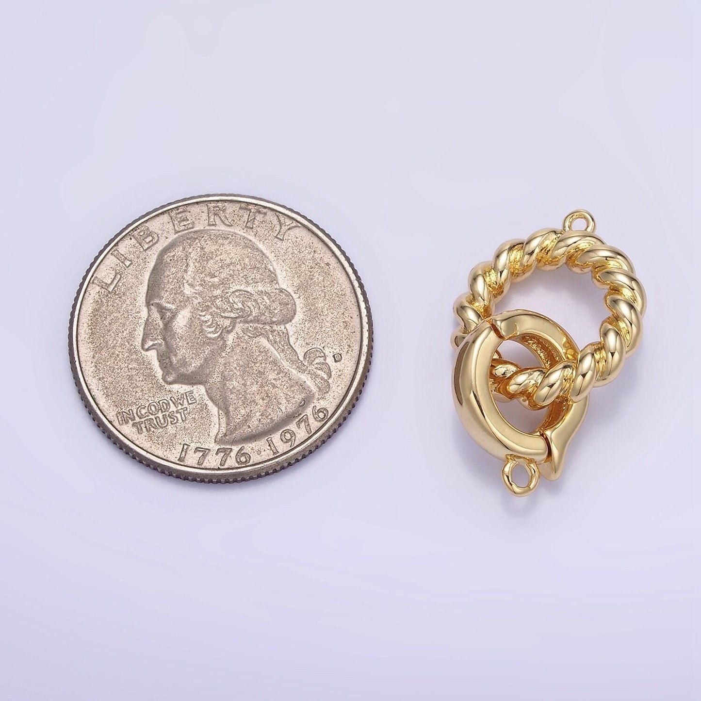 14k gold filled bail enhancer hinged interchangeable pendant bail with rope style pendant holder snap on bail z593