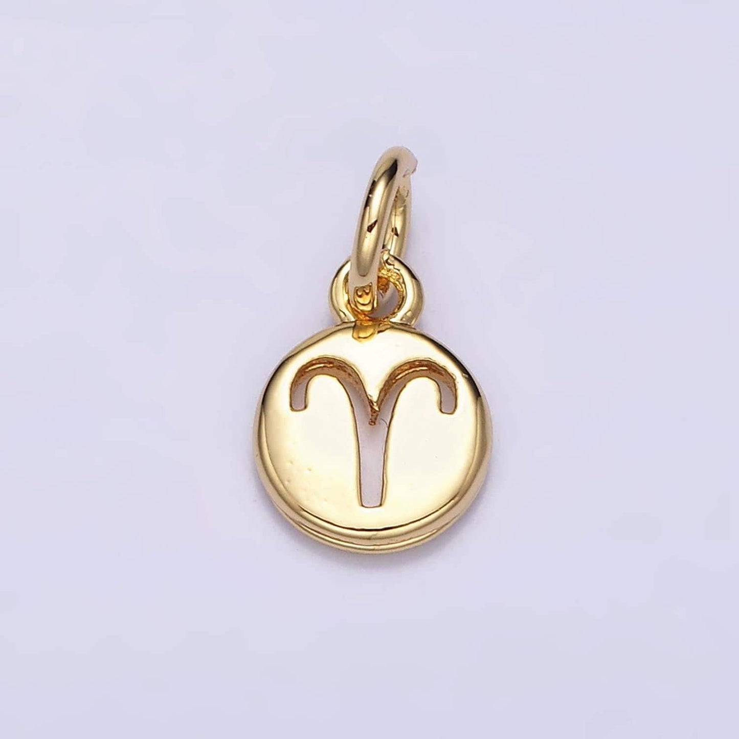 Small zodiac charms gold filled charm astrological zodiac signs, zodiac symbols for add on pendant bracelet earring horoscope charm