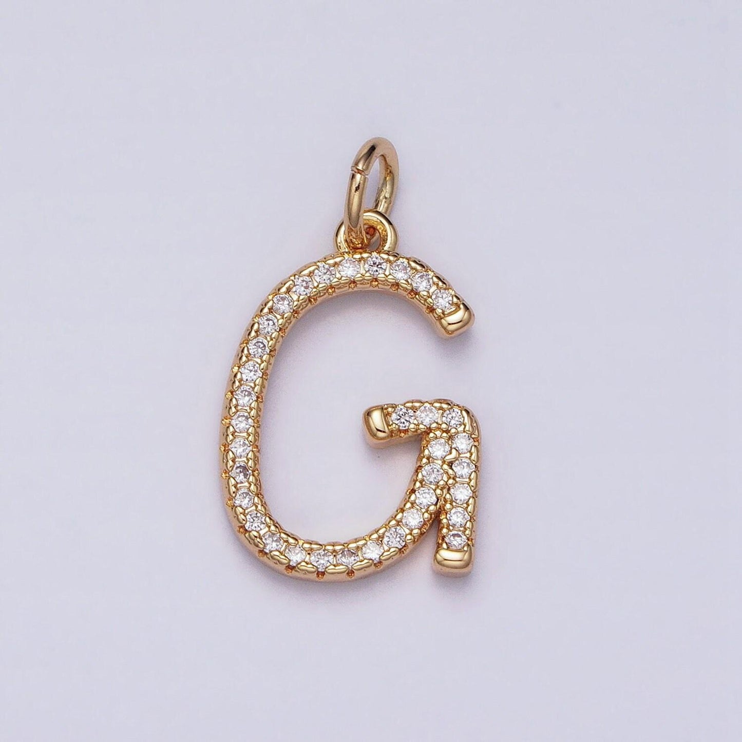 16k gold fill cz micro pave initial letter charm capital letter alphabet pendant cursive name jewelry personalized handmade jewelry