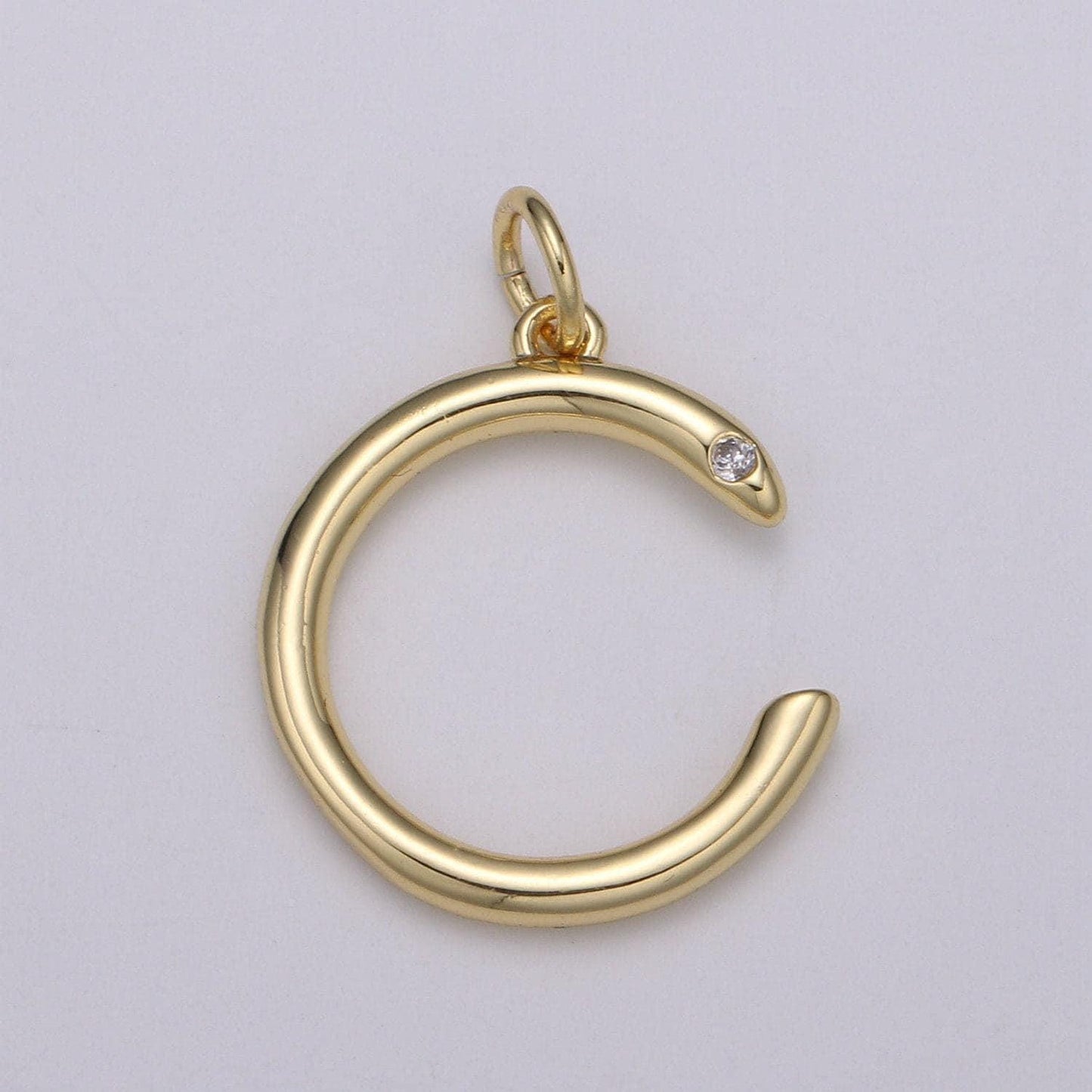 Gold letter charms, personalized charm, initial charms, bracelet charms, mini pendant charms for necklace charm 20x14mm,alph-15